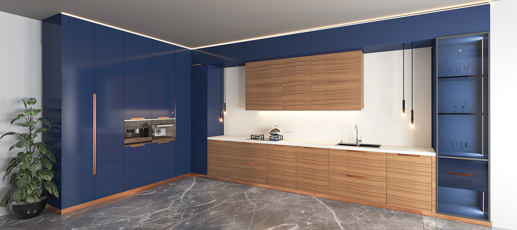 L Shape Kitchens